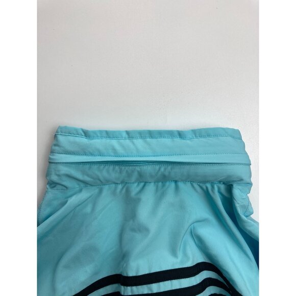 Adidas Women's L Pastel Blue Light Athletic Jacket - Picture 4 of 6